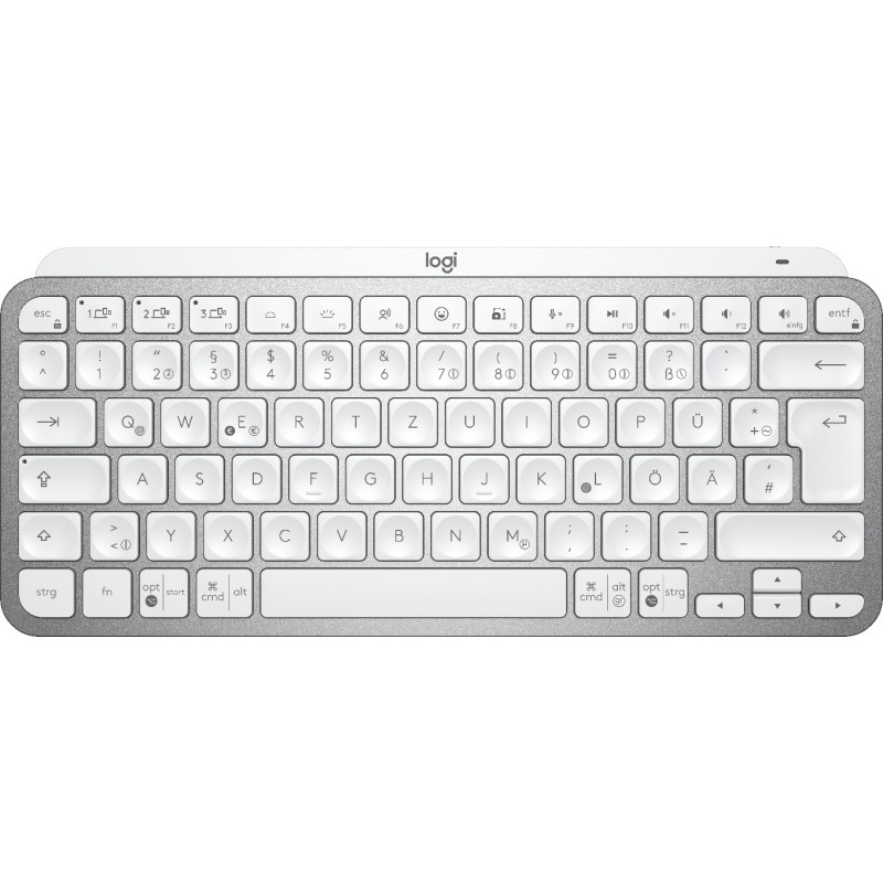 Logitech MX Keys Mini Kabellose Tastatur Grey